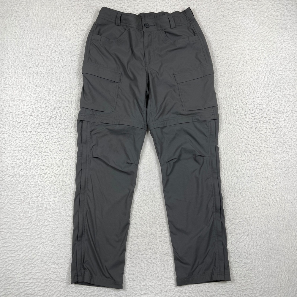 REI Co-op Convertible Pants Womens 6 Gray Sahara Zip Off Hiking Gorpcore Outdoor